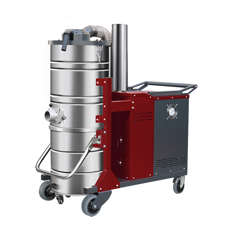 武清坦洁380V 双桶手动反吹工业吸尘器X8系列