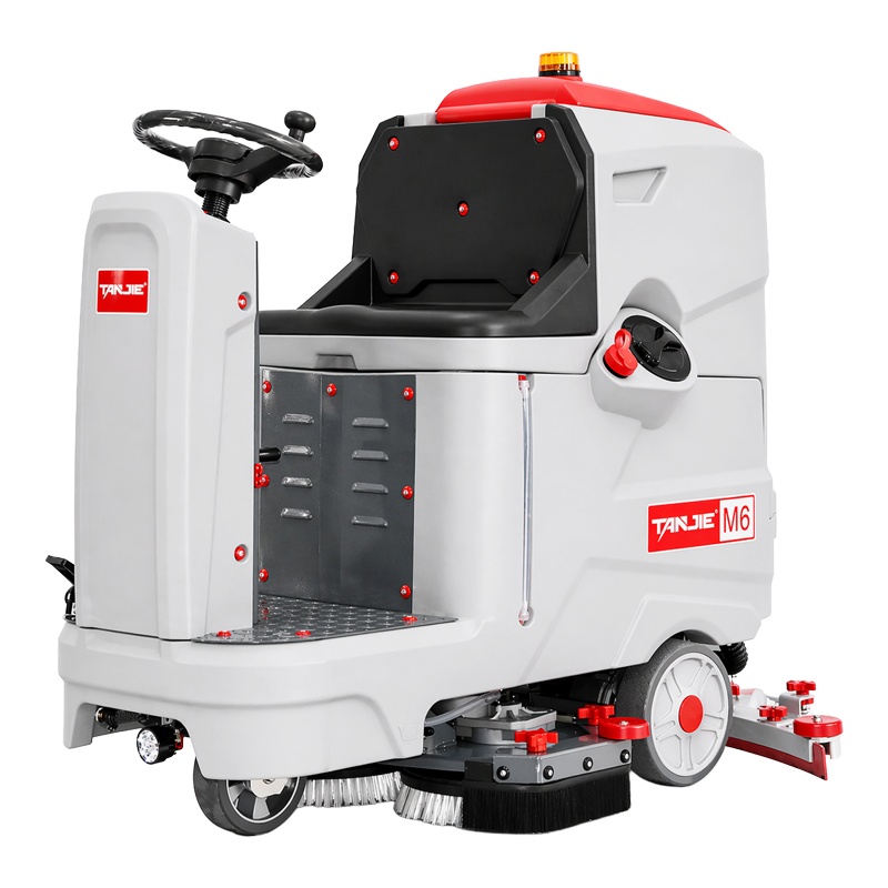 武清坦洁驾驶式洗地机M6【双刷】